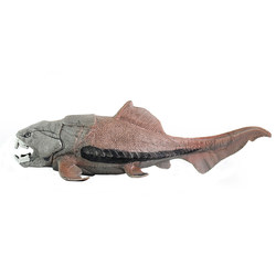 New Jurassic Marine Creature Dunkleosteus Realistic Solid Sea Tyrannosaurus Toy Animal Model for Children Boys