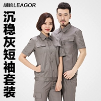 Приятный серый 1603 короткий костюм