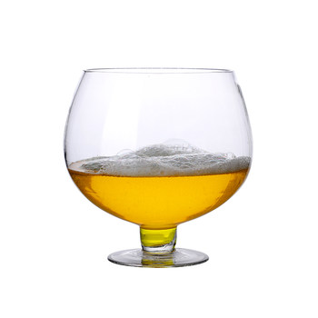 Douyin beer cup ແກ້ວເຫຼົ້າແວງສີແດງຂະຫນາດໃຫຍ່ພິເສດ goblet draft beer cup hero cup ຄວາມຈຸຂະຫນາດໃຫຍ່ແກ້ວ ktv bar