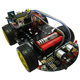 51 single chip microcomputer four-wheel drive smart car tracking obstacle avoidance remote control Bluetooth WIFI smart car robot kit