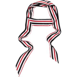 Lingke ribbon hair strap thin narrow silk scarf small long strip bag belt mulberry silk women's silk ribbon hair tie