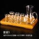 Rượu vang decanter rượu vang decanter hộ gia đình bình rượu không chì thủy tinh trắng rượu vang bộ quà tặng rượu vang