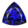 Deep sapphire loose stone ring ring surface fat triangle round triangle fat triangle can be processed into a pendant ring surface