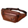 Waist bag cowhide multifunctional sports running phone