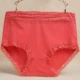 Bà trung niên cộng với phân bón XL cotton Lycra đồ lót chất béo MM lỏng lẻo eo thoáng khí thêm kích thước lớn đồ lót phụ nữ
