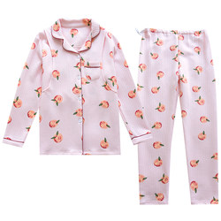 Spring and Autumn Postpartum Confinement Clothes Maternity Pajamas Maternity Breastfeeding Suit Padded Breastfeeding Clothes Air Cotton Warm Breastfeeding Suit 10