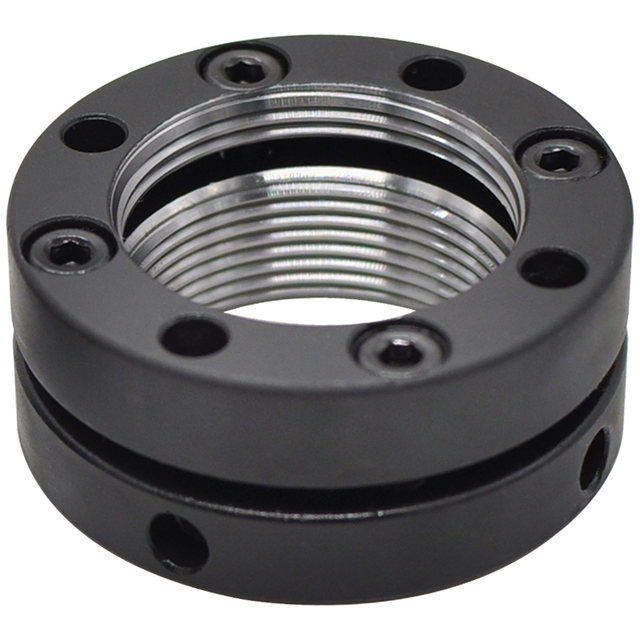 Axial precision lock nut round anti-loosening and stopping