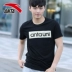 Áo thun nam tay ngắn Anta 2018 hè mới thời trang ngụy trang áo len cổ tròn thoáng khí thể thao nam giản dị áo thun thể thao nam có cổ Áo phông thể thao