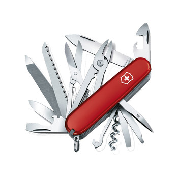 Victorinox Swiss Army Knife ຕົ້ນສະບັບຂອງແທ້ 91MM Classic Red Craftsman 1.3773 Multifunctional Swiss Knife