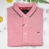 IWODE Evo mùa hè mới POLO ngắn áo sơ mi nam ve áo cotton T-Shirt kinh doanh bình thường lỏng lẻo kích thước lớn ngắn tay áo Polo