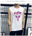 Mùa hè mồ hôi vest nam cộng với phân bón XL lỏng thể thao bóng rổ áo bông lỏng vest không tay T-Shirt Lót