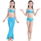 Nàng tiên cá Tail Quần áo cho bé gái Real Under Under Split Spa Spa Set Baby Bikini Trẻ