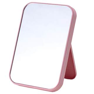 High-definition single-side makeup mirror desktop dressing mirror beauty princess mirror folding square mirror desktop portable mirror