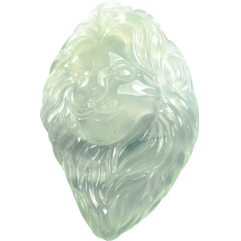 Zhongya jewelry natural jade jade pendant ice lion king pendant simba leadership logo men and women non-inlaid