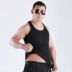 Xuanzi chim đực béo cỡ lớn vest cộng với phân bón để tăng bông giản dị áo rộng thể thao đáy lớn áo ba lỗ tập gym nam Áo vest cotton