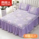 Bộ đồ giường bằng vải cotton ở Nam Cực dày trải giường bọc chăn Simmons nệm 1.2 / 1.5 m / 1.8m trải giường 	chân váy giường