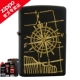 Nguyện zippo bật lửa chính hãng màu đen sơn mài vết nứt kho báu chính hãng windproof cá tính sáng tạo nhẹ MÓN QUÀ TÌNH THƯƠNG - Bật lửa