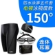 Bộ đồ bơi nam Set Spa Kích thước lớn Chia ngọn Áo ngắn tay cho người lớn Áo dài tay chống nắng Quần short bơi năm điểm - Nam bơi đầm