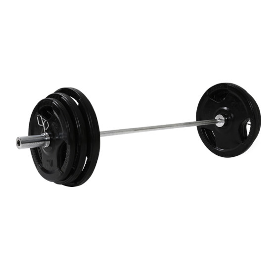 Barbell Men's Weightlifting Suit Gym Plastic Covered Large Hole