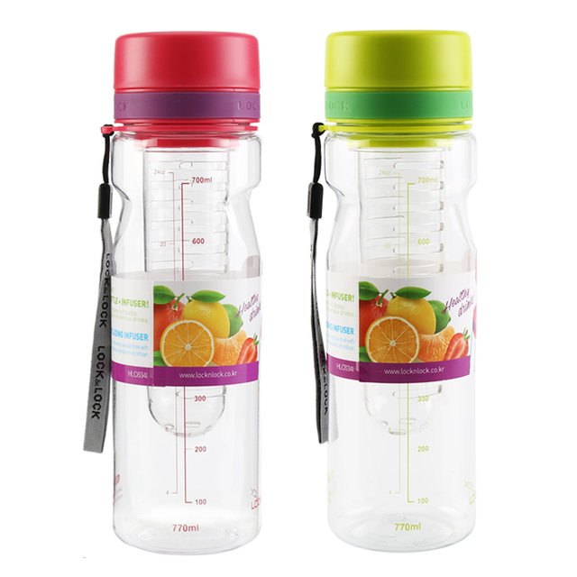 LOCK&LOCK Large Capacity Sports Plastic Fruit Cup