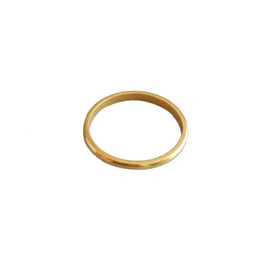 Other E448 Simple INS Wind Fashion Net Red blogger grass -light titanium steel temperament wild titanium steel ring female