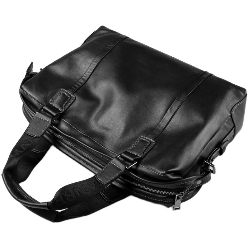 Cold beast casual style cowhide computer briefcase