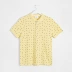C & A thời trang in áo polo ngắn tay nam mùa hè dệt kim cotton lưới áo thun CA200205416 Polo