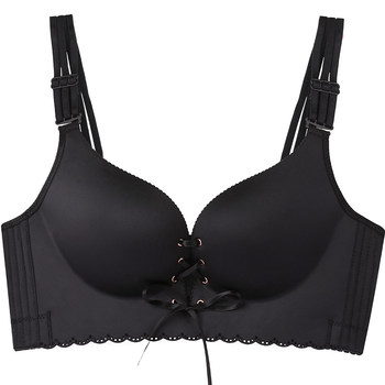 Pull b90B95D100E sexy bra plus size fat MM push-up without steel ring thin and thick style underwear seamless