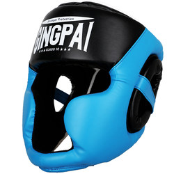Boxing Helmet with Thickened Face and Head Protection for Children and Adults, Competition Type Sanda Helmet, Full-Coverage Protective Gear for Fighting and Muay Thai