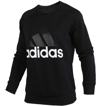 Adidas Women's Sweater 2022 Spring New Sports and Leisure Round Neck Pullover HF0042 FM9272