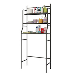 Bathroom bathroom rack without punching toilet toilet seat rack floor-standing washing machine storage artifact