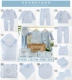 Baby set quà tặng quần áo sơ sinh cotton mùa thu và mùa đông sơ sinh thai sản cung cấp quà tặng hộp gỗ