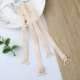 3 cặp dây đai mỏng gợi cảm làm đẹp trở lại dây đai đồ lót có thể điều chỉnh dây đai áo ngực vô hình dây áo quai trong