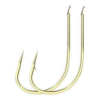Fishhook haixi gold barbless fishing supplies high carbon