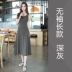 Vest dài nữ mùa hè 2019 mới tay áo mới chạm đáy Eo thon eo rộng váy xòe - Sản phẩm HOT Sản phẩm HOT