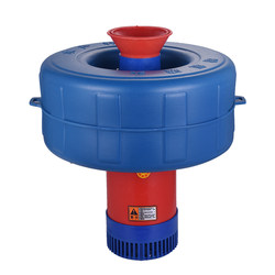 Shanghai People's Fish Pond Aerator Floating Water Pump Drainage Breeding Dual-Purpose Fish Breeding Seawater Fully Automatic Aeration Pump