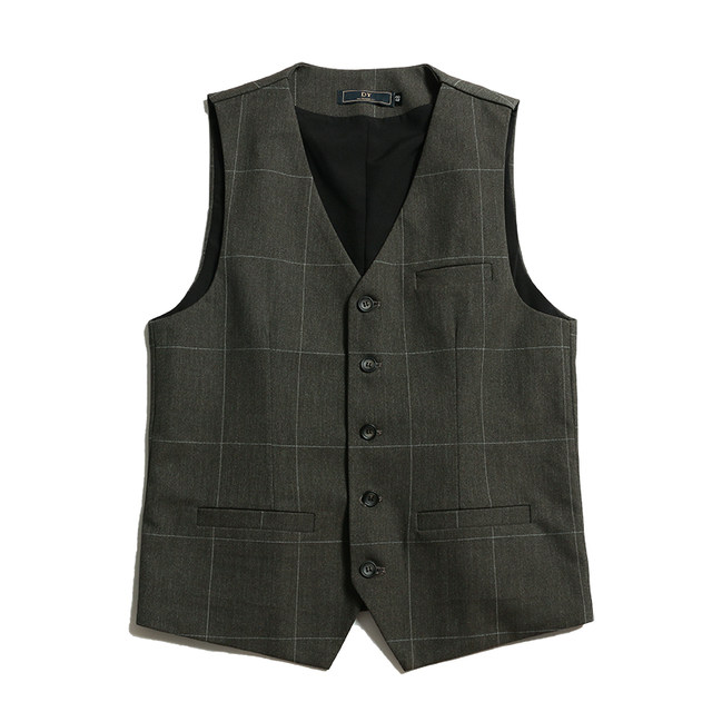 Vest vest autumn and winter Korean style casual men's suit