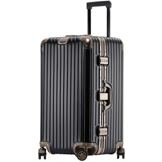 34-inch oversized suitcase for men going abroad thickened sports version 32-inch aluminum frame trolley case female checked large-capacity 30-inch