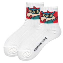 Crayon Shin-chan socks for women, cute Japanese-calf socks, spring and summer college style shinchan joint stockings cotton style