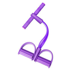 Foot Pedal Resistance Device for Weight Loss, Slimming Belly, Sit-Up Aid, Women's Fitness Yoga Equipment, Home Pilates Rope