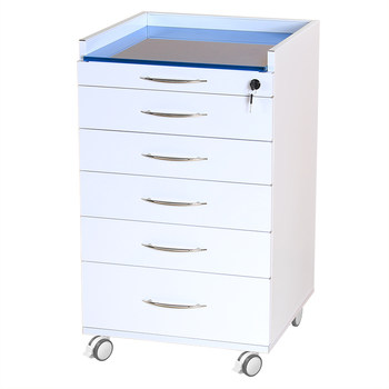 Dental side cabinet oral clinic cabinet nurse material storage combination medical mobile trolley special workbench