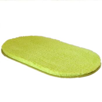 Special offer antarctic velvet oval non-slip absorbent bathroom floor mat