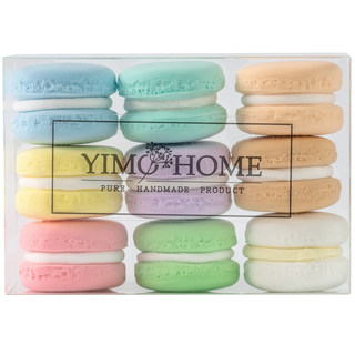 Yimei small macaron cake model multi-color props