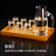 Rượu vang decanter rượu vang decanter hộ gia đình bình rượu không chì thủy tinh trắng rượu vang bộ quà tặng rượu vang giá để rượu độc đáo