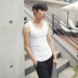 Áo vest nam cotton trẻ trung thoáng khí Thể dục thể thao bó sát không tay đáy quần thấm mồ hôi mùa hè áo ba lỗ tanktop nam Áo vest cotton