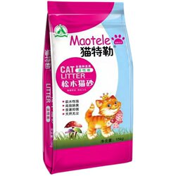 Cattler ທໍາມະຊາດ pine cat litter activated carbon cat litter ປະສິດທິພາບ deodorization ແລະດູດນ້ໍາ 15 kg 30 catties ລາຄາພິເສດການຂົນສົ່ງຟຣີ