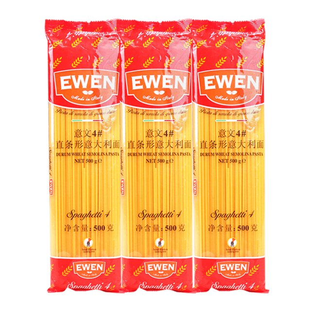 Imported Italian spiral noodles for commercial convenience