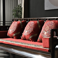 Цветовая вышивка с красной плитой Jujube