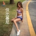 Áo tắm ba màu kỳ lạ (chỉ bikini) áo tắm gợi cảm 19026 - Bikinis đồ bơi nữ Bikinis