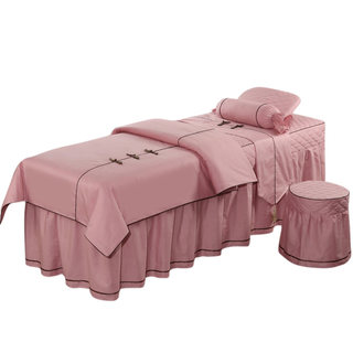 Beauty bed cover four-piece set pure cotton four seasons style